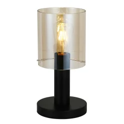Sardo czarny - Italux - lampa stołowa