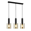 Sardo III czarny - Italux - lampa wisząca