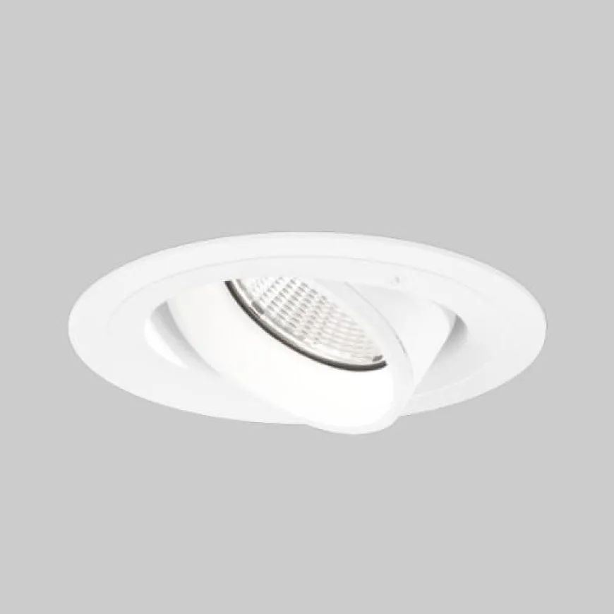 Sasso 80 flush round trim biały - XAL - oprawa wpuszczana