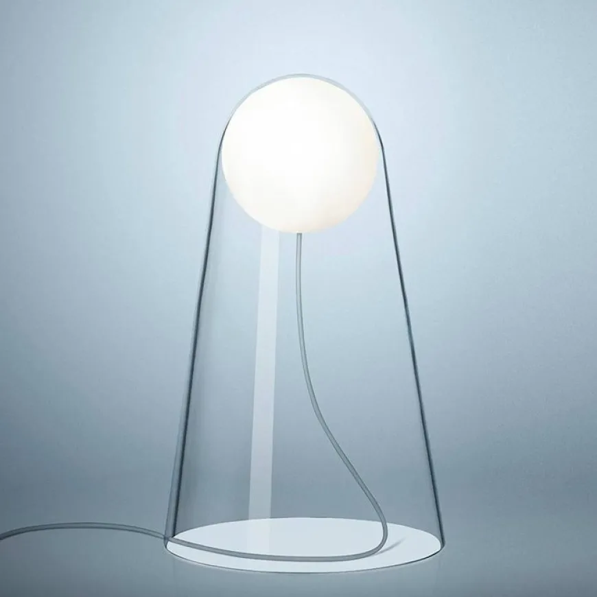 Satellight H39 przezroczysty - Foscarini - lampa biurkowa