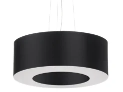 Saturno 50 Czarny - SOLLUX LIGHTING - lampa wisząca