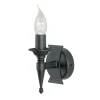 Saxon Black - Elstead Lighting - kinkiet pojedynczy