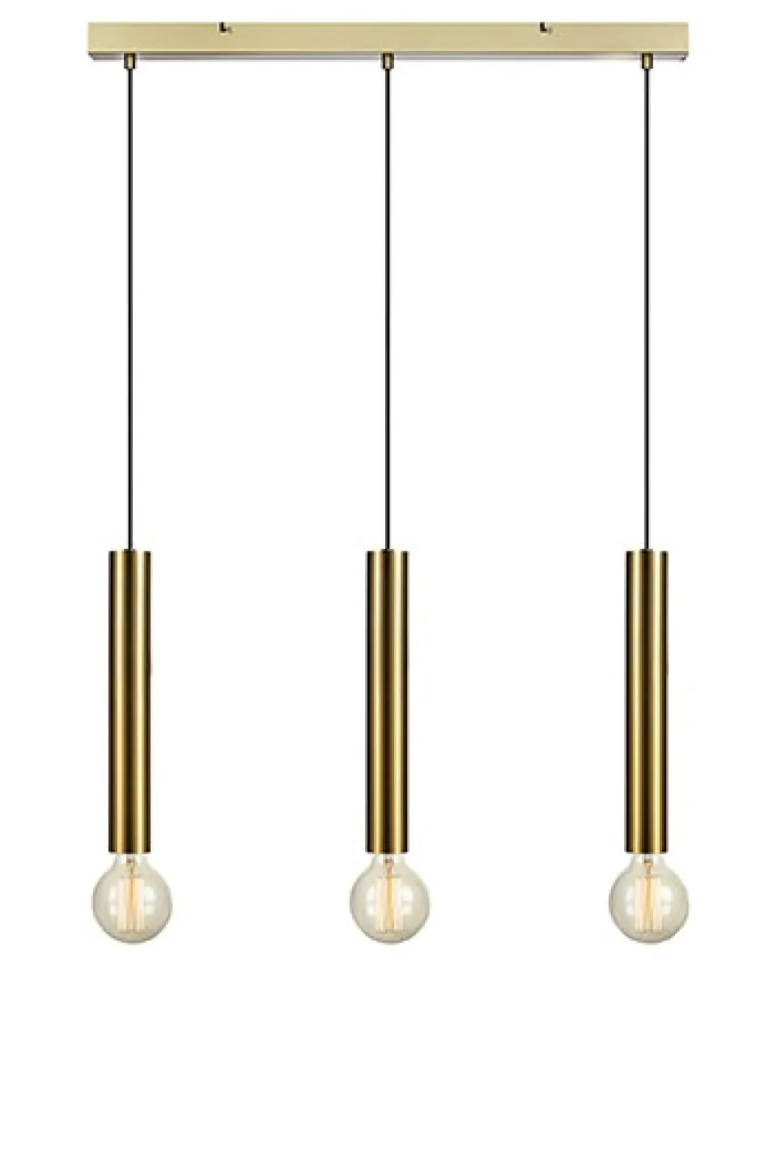 Sencillo III mosiądz - Markslöjd - lampa wisząca