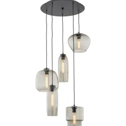 Serafino 2080 - Argon - lampa wisząca 5 pł.