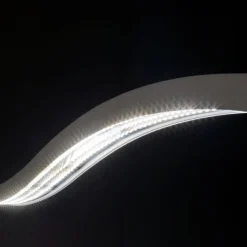 Serpentine L124 biały - Fontana Arte - lampa wisząca