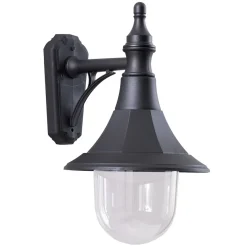 Shannon Black - Elstead Lighting - kinkiet ogrodowy