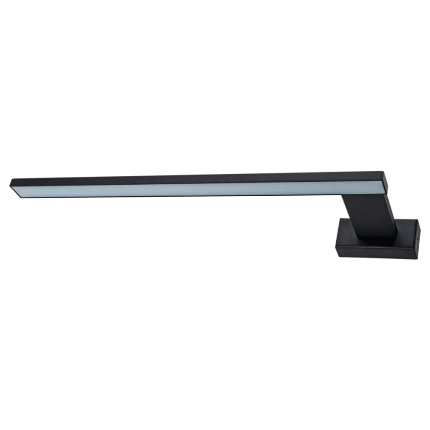 Shine Led Black L45 P - Milagro - kinkiet łazienkowy
