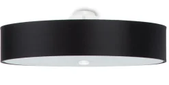 Skala 60 Czarny - SOLLUX LIGHTING - lampa sufitowa