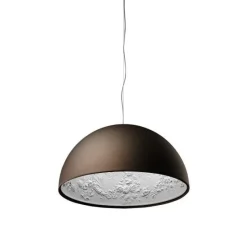 Skygarden 1 Ø60 brązowy mat - Flos - lampa wisząca