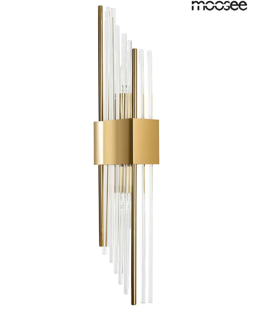 Slant Złota - Moosee - lampa ścienna