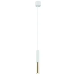 Slimi S Bianco / Gold - Orlicki Design - lampa wisząca