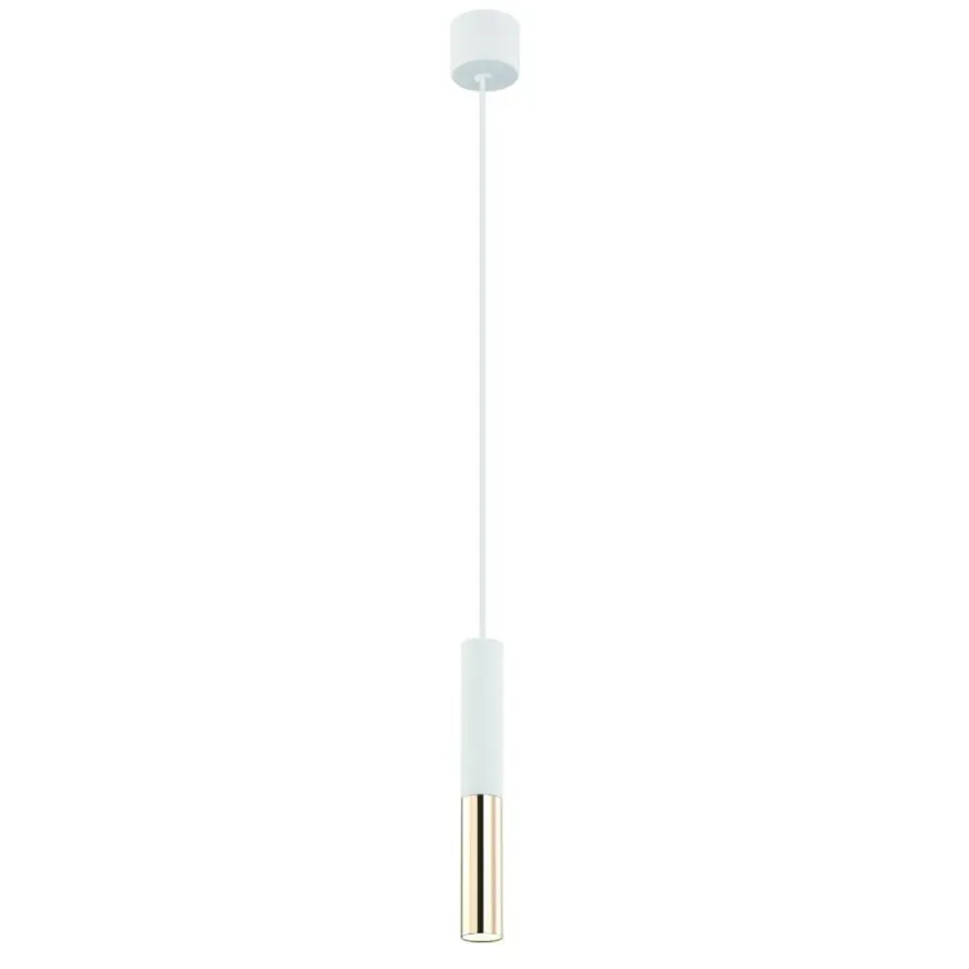 Slimi S Bianco / Gold - Orlicki Design - lampa wisząca
