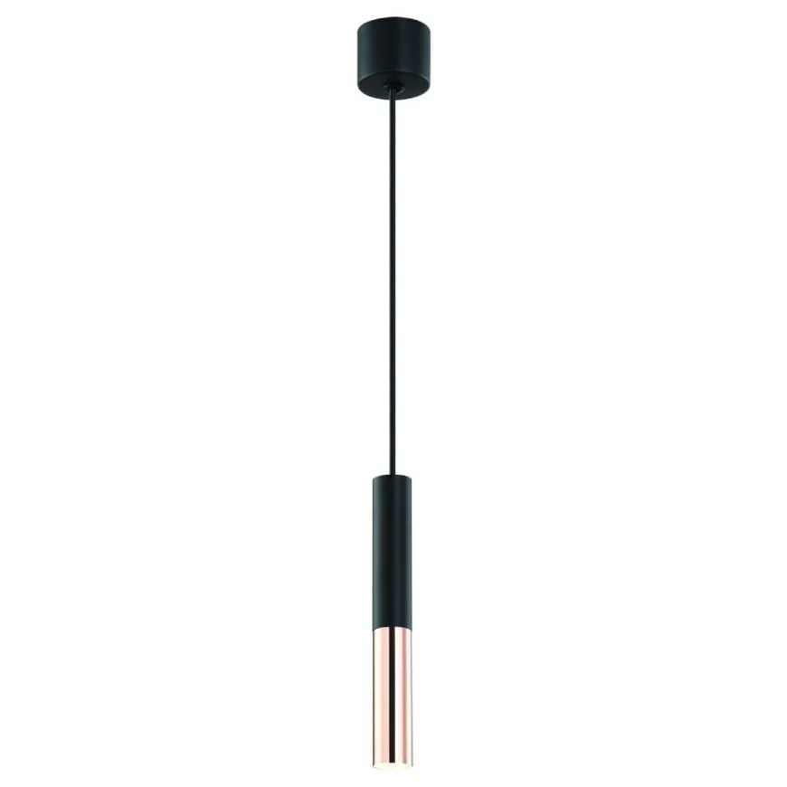 Slimi S Nero / Rose Gold - Orlicki Design - lampa wisząca