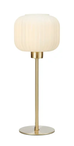 Sober mosiądz - Markslöjd - lampa stołowa