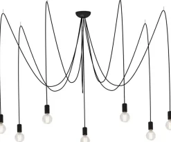 Spider Black VII 6785 - Nowodvorski - lampa pająk
