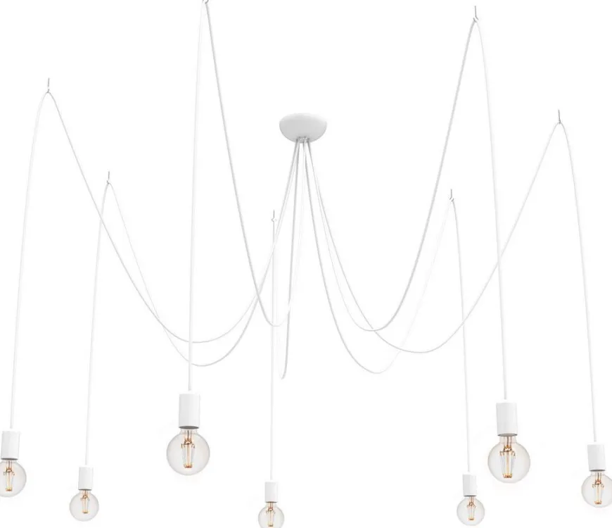 Spider White VII 9743 - Nowodvorski - lampa pająk