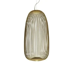 Spokes 1 H71 złoty - Foscarini - lampa wisząca
