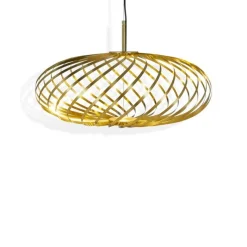 Spring Small Ø56-60 mosiądz - Tom Dixon - lampa wisząca