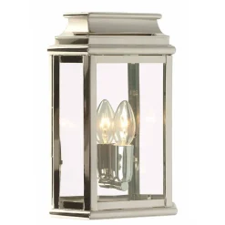 St Martins Polished Nickel - Elstead Lighting - kinkiet ogrodowy