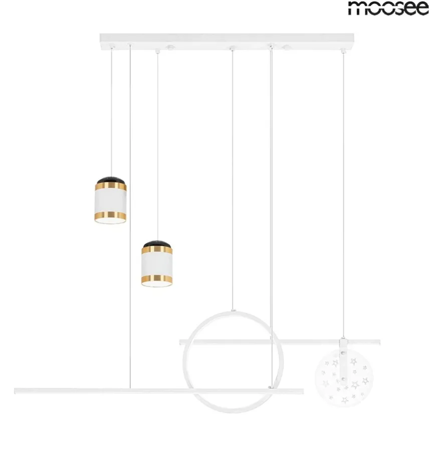 Stars Biała - Moosee - lampa wisząca
