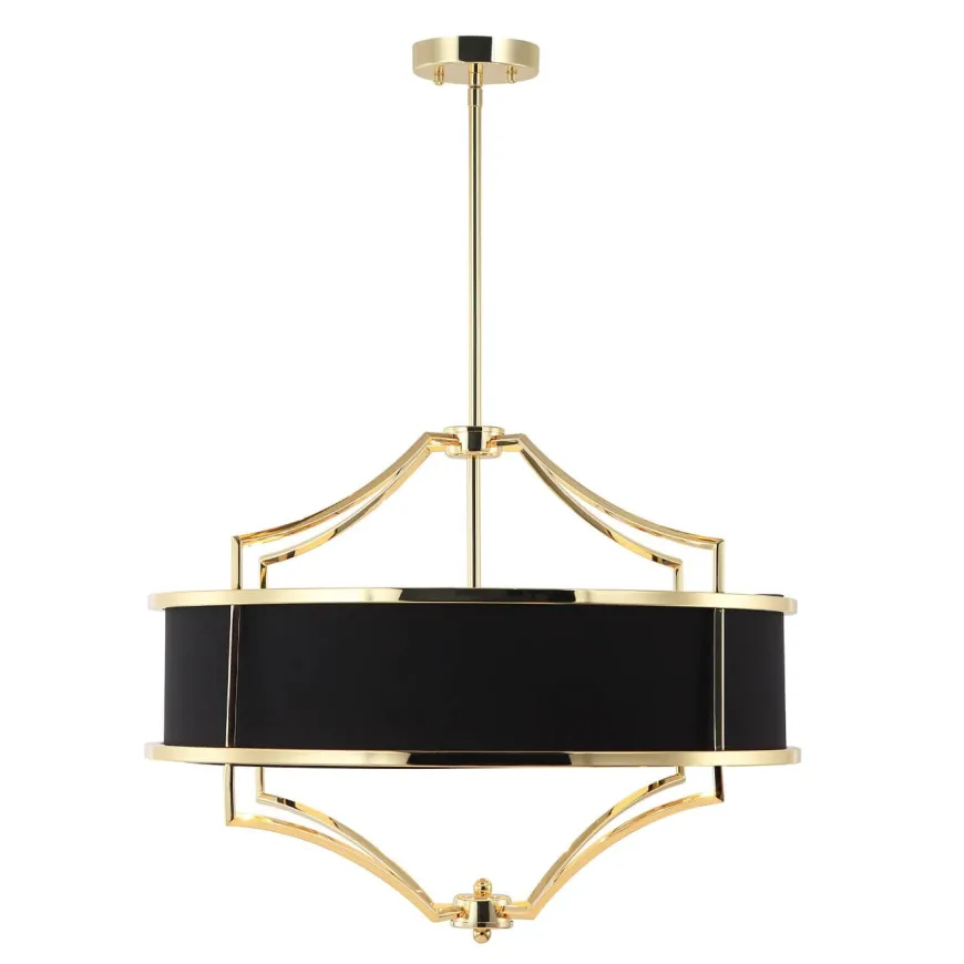 Stesso Gold / Nero M - Orlicki Design - lampa wisząca
