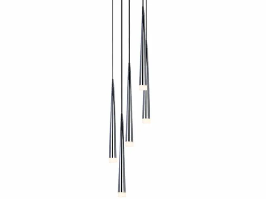 Stylo 5 Chrome - Azzardo - lampa wisząca