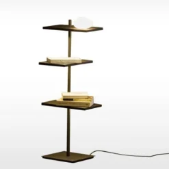 Suite 6011 brązowy - Vibia - lampa podłogowa