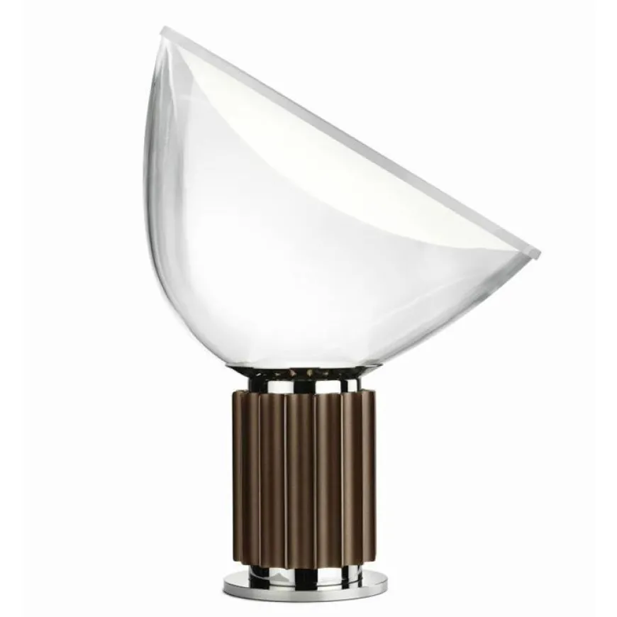 Taccia H64,5 brąz aluminiowy - Flos - lampa biurkowa