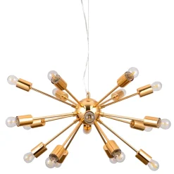 Theo Gold XVIII - Italux - lampa wisząca