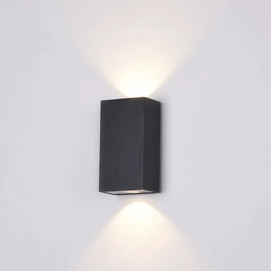 Times Square Led Black - Maytoni - kinkiet prostokątny