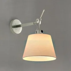 Tolomeo Ø18 polerowane aluminium - Artemide - lampa ścienna