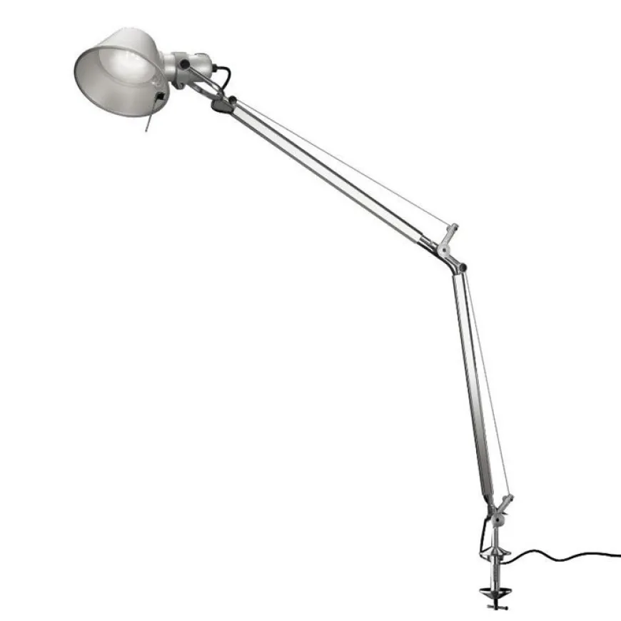 Tolomeo Micro H37 aluminium - Artemide - lampa na klips