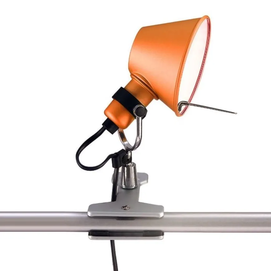 Tolomeo Micro H20 pomarańczowy - Artemide - lampa biurkowa