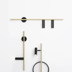 Trevo 2 Brass - Artera - kinkiet