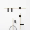 Trevo 2 Wall Black Brass - Artera - kinkiet