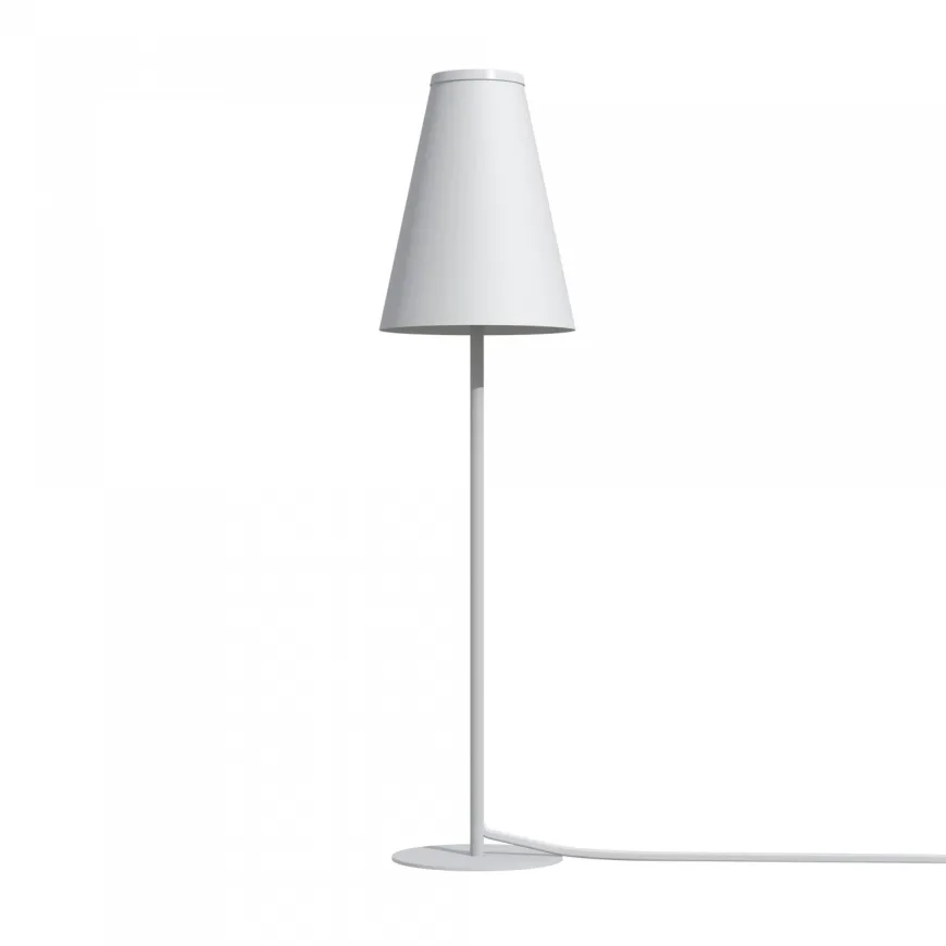 Trifle White - Nowodvorski - lampa biurkowa nowoczesna