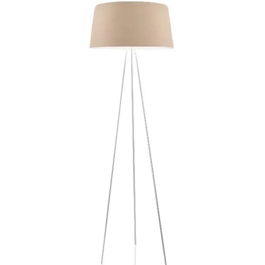 Tripod H175 metal klosz ecru - KDLN - lampa podłogowa
