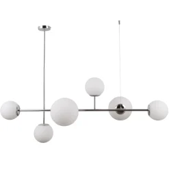 Vailante srebrny - Italux - lampa wisząca nowoczesna