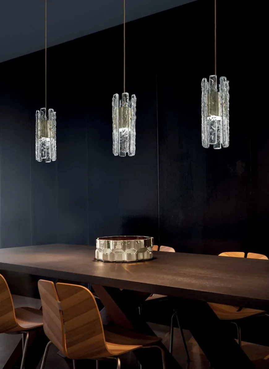 Vegas Sospensione Circolare Singola Ø12 Cm - Masiero - lampa wisząca