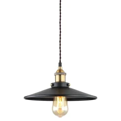 Verda Black-Gold M - Italux - lampa wisząca