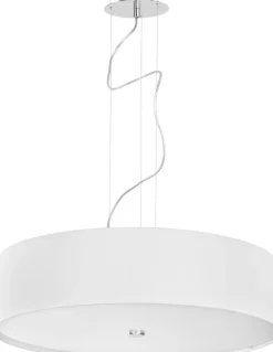 Viviane White III 6772 - Nowodvorski - lampa wisząca nowoczesna