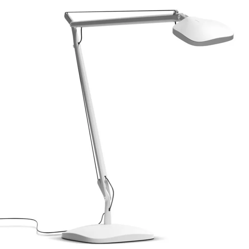 Volee H60 biały matowy - Fontana Arte - lampa biurkowa