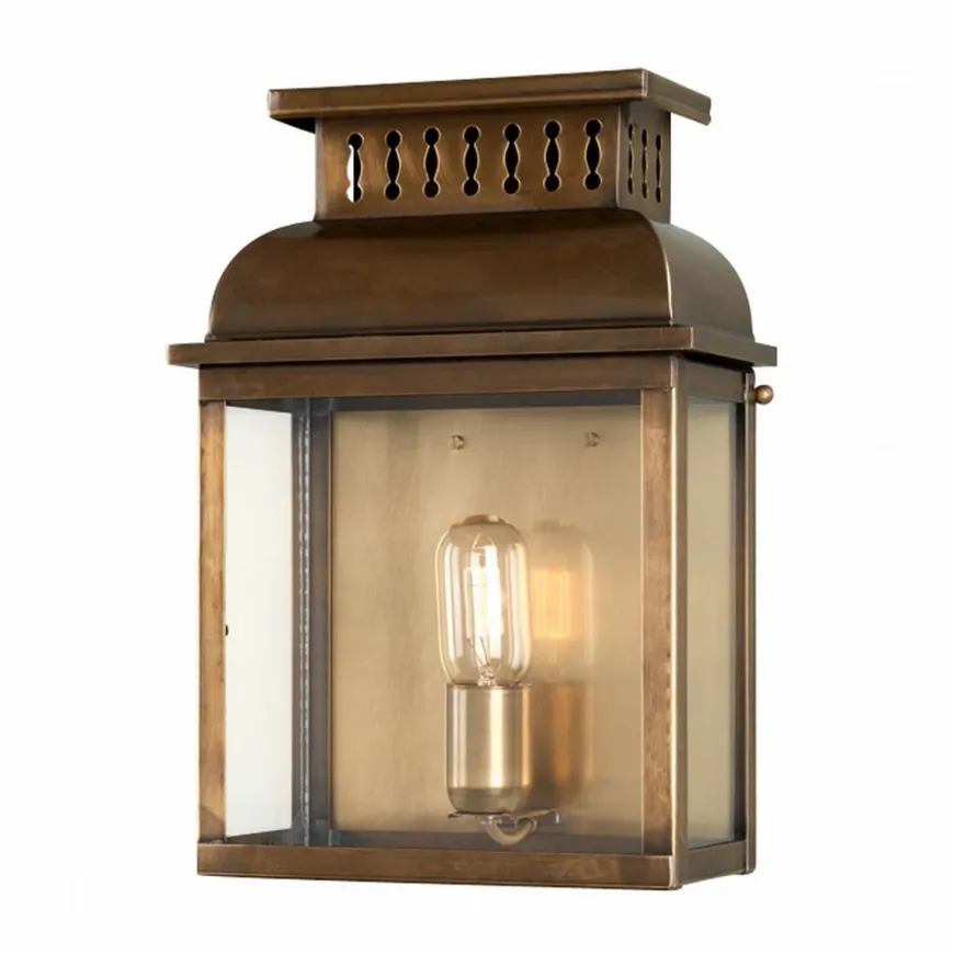 Westminster Solid Brass - Elstead Lighting - kinkiet ogrodowy