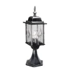Wexford Black Silver - Elstead Lighting - lampa stojąca niska