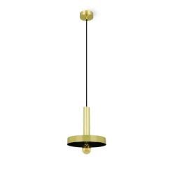 Whizz Ø25 złoty, czarny - Faro - lampa wisząca