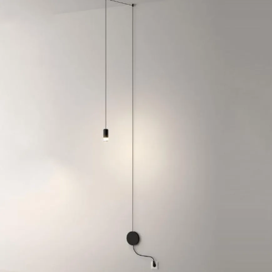 Wireflow 0348 FreeForm czarny - Vibia - lampa wisząca