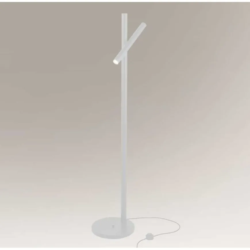 Yabu (biały) - Antigo - lampa podłogowa