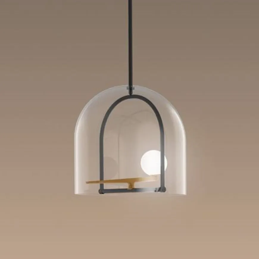 Yanzi Ø35 złoty, mosiądz - Artemide - lampa wisząca