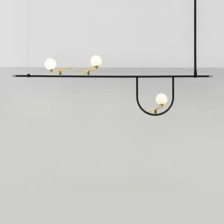 Yanzi Sc1 L156 mosiądz - Artemide - lampa wisząca