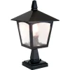 York Black - Elstead Lighting - lampa stojąca ogrodowa